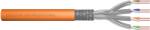 ASSMANN S/FTP CAT7 Installációs Kábel - 250 m, NarancsSárga
