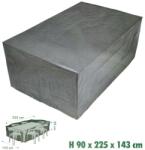  KERTI BÚTOR TAKARÓPONYVA - ASZTAL SZETT - 0, 9 X 2, 25 X 1, 43 méteres Uv stabil ponyva - NATURE 6030602 - (403686)