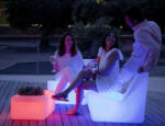  New Garden Tarida Tab Asztal - LED Lámpa és Bluetooth Hangszóró (MOBTDT30PLNW)