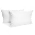 Heinner Set de 2 fete de perna din 100% Bumbac , densitate 144TC. Dimensiune 50x70 cm . Sistem de inchidere tip plic (HR-2PLW50/70WHT) - emida Lenjerie de pat
