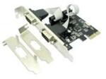 Approx APPPCIE2S 2db Soros port PCI-E Kártya (Low Profile hátlap a csomagban) (APPPCIE2S)