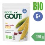 Good Gout Зеленчуково-месно пюре БИО Царевица с патешко месо 190g Good Gout (27371)