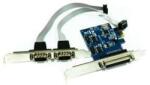Approx APPPCIE1P2S 2db Soros/1db Párhuzamos PCI-E Kártya (APPPCIE1P2S)