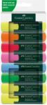 Faber-Castell Faber-Castell: 1548 Fluorescent 8 db-os szövegkiemelő filctoll szett (254848) - innotechshop
