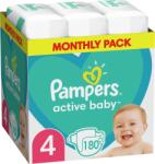 Pampers Scutece bebeluși Pampers - Active Baby 4, 180 buc (1007000203)
