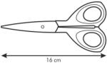 Tescoma COSMO Háztartási olló 16 cm (888410.00) - pepita