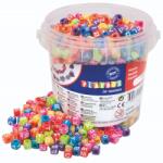 Playbox PlayBox: Színes betűs gyöngy szett 1250 db-os 7x7x7mm (2472144) - innotechshop