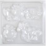 Playbox PlayBox: A farm állatai gipszkiöntő forma 17x17cm (2471460)