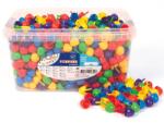 Playbox PlayBox: Színes mozaik pötyi 900 db-os szett vödörben 2cm (2471831) - innotechshop