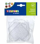 Playbox PlayBox: 5mm-es MIDI vasalható gyöngy alap formák 3db-os csomag (2456000) - innotechshop