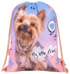 UNIPAP St. Right Grey Yorkie tornazsák, sportzsák 43x32cm (668463M) - innotechshop