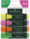 Faber-Castell Faber-Castell: 1548 Superfluorescent 4 db-os szövegkiemelő filc szett (254844) - innotechshop
