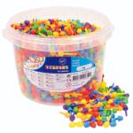 Playbox PlayBox: Színes mozaik pötyi 2700 db-os szett vödörben 1cm (2471829) - innotechshop