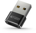 Tech-Protect UltraBoost USB-A - USB-C Adapter - Fekete (9490713932247)