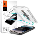 Spigen iPhone 14 Pro Kijelzővédő Üvegfólia - Spigen Glas. tR EZ Fit x 2 db (AGL05214)