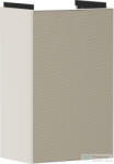 Hansgrohe XEVOLOS E 57, 5x34x24, 5 cm-es 1 ajtós, balos fali szekrény mosdó nélkül, matt homok/texturált bronz 54167390 (54167390)