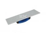 Kubala Polisztirol csiszoló, 160x380 mm perforált acél munkafelülettel, kétkomponensű markolat G-16 (KUB0342)