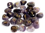 Ancient Wisdom Ametiszt - rúnakő csomag - 25 db (Rune-35)
