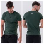 NEBBIA - Pamut férfi póló 327 (dark green) (XXL) - NEBBIA