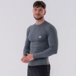 NEBBIA - Hosszú ujjú edző felső férfi 328 (grey) (XL) - NEBBIA