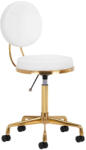 BeautyOne Scaun cosmetic cu spatar BeautyOne H5 Culoare: alb