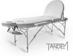 TANDEM Masa de masaj pliabila TANDEM Profi A3D Oval Culoare: alb