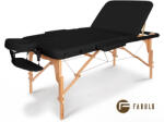 Fabulo Masa de masaj plianta Fabulo UNO Plus Set Culoare: negru