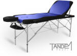 TANDEM Masa de masaj pliabila TANDEM Profi A3D Duo Culoare: albastru-negru