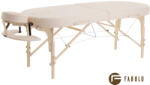Fabulo Masa de masaj pliabila Fabulo GURU Oval Set Culoare: cremă
