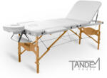 TANDEM Masa de masaj pliabila TANDEM Profi W3D Culoare: alb