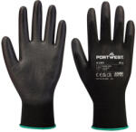 Portwest VB120 PU tenyérmártott kesztyű fekete színben (288 pár) (VB120K8RM)