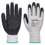 Portwest A311 Grip 13 ujjatlan nitril kesztyű szürke/fekete színben (A312G8RL)