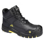 Portwest FC18 Apex Composite Mid bakancs fekete/sárga színben S3S ESD HRO SR SC FO (FC18BKY47)
