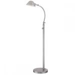 Quoizel Lampadar Thompson, 7W LED, H 125 cm, nichel (QZ-THOMPSON-FLBN)