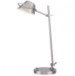 Quoizel Lampa de birou Spencer QZ-SPENCER-TL-BN, 7W LED, H58 cm, nichel (QZ-SPENCER-TL-BN)