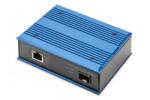DIGITUS DN-652104-1 мрежов медиен конвертор 1000 Мбит/с Черен, Син (DN-652104-1)