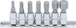 BGS technic 7 részes Imbusz bitfej készlet, 1/4" , 4-12 mm (BGS 2161)