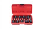 KROFTOOLS gépi kulcskészlet TORX T20-T70 9 db-os 1/2" csatlakozás (6098) (K-6098)