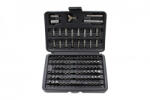 KROFTOOLS Bit készlet 100 részes, 1/4, speciális csavarprofilokkal (2100) (K-2100)