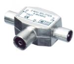 Use Bliszter FS 27X Koax elosztó 1alj-2dugó, fém