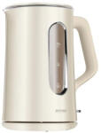 MPM MCZ-126/B1 1850-2200 W, 1.5 l, dupla falú Bézs-Inox vízforraló (MCZ-126/B1)