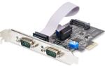 StarTech StarTech. com 2S232422485-PC-CARD csatlakozókártya/illesztő Belső Soros (2S232422485-PC-CARD)