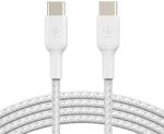 Belkin BoostCharge USB kábel 2 M USB C Fehér (CAB004BT2MWH)