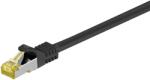 Goobay RJ-45 CAT7 3m hálózati kábel Fekete S/FTP (S-STP) (91617)
