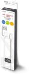 SAVIO CL-125 USB kábel USB 2.0 1 M USB A USB C Fehér (CL-125)