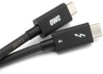OWC OWCCBLTB4C1.0M USB kábel 1 M USB 3.2 Gen 2 (3.1 Gen 2) USB C Fekete (OWCCBLTB4C1.0M)