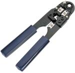 ALANTEC *A-LAN crimping tool RJ4 5 single SK808A NI014 Krimpelőfogó Fekete, Kék, Ezüst (NI014)