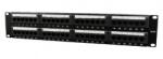 Gembird NPP-C648CM-001 19'' 48-portos 2U Cat6 patch panel (NPP-C648CM-001)