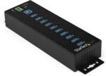 StarTech StarTech. com HB30A10AME hálózati csatlakozó USB 3.2 Gen 1 (3.1 Gen 1) Type-B 5000 Mbit/s Fekete (HB30A10AME)