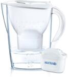 BRITA Marella Korsó vízszűrő 2, 4 L Átlátszó, Fehér (125219)